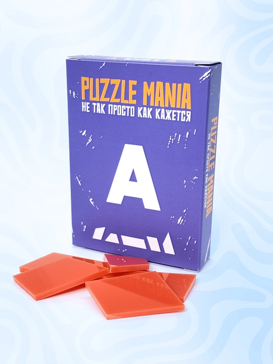 Tangram boshqotirma PUZZLE MANIA, bolalar va kattalar uchun stressga qarshi boshqotirma