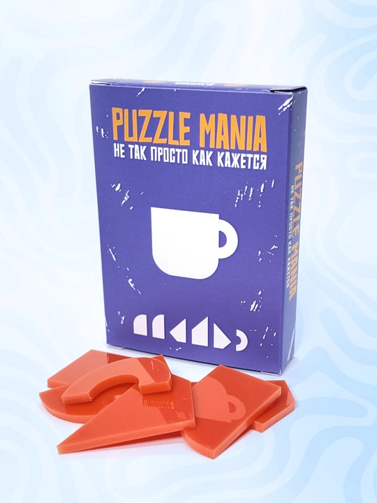 Tangram boshqotirma PUZZLE MANIA, bolalar va kattalar uchun stressga qarshi boshqotirma