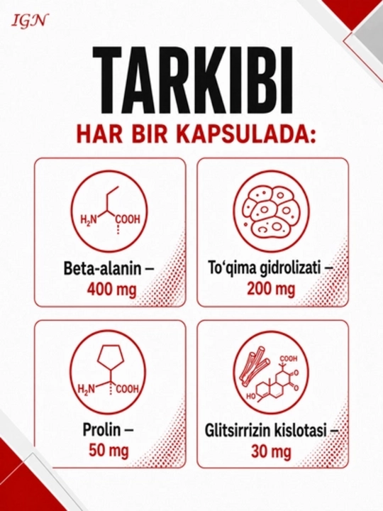Klimak – Menopauza davrini yengil o'tkazish uchun, 30 kapsula