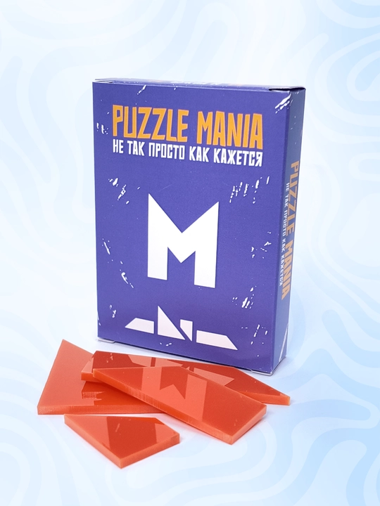 Tangram boshqotirma PUZZLE MANIA, bolalar va kattalar uchun stressga qarshi boshqotirma