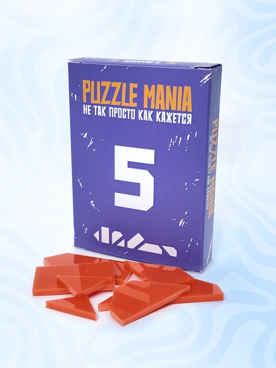 Tangram boshqotirma PUZZLE MANIA, bolalar va kattalar uchun stressga qarshi boshqotirma