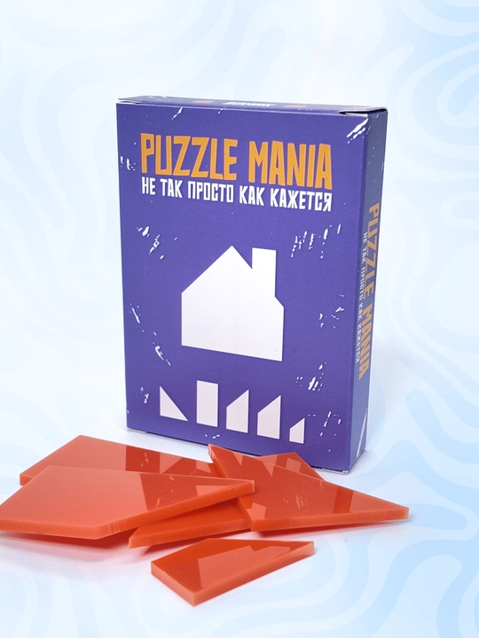 Tangram boshqotirma PUZZLE MANIA, bolalar va kattalar uchun stressga qarshi boshqotirma