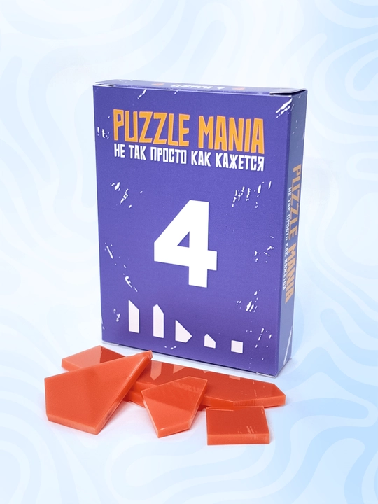 Tangram boshqotirma PUZZLE MANIA, bolalar va kattalar uchun stressga qarshi boshqotirma