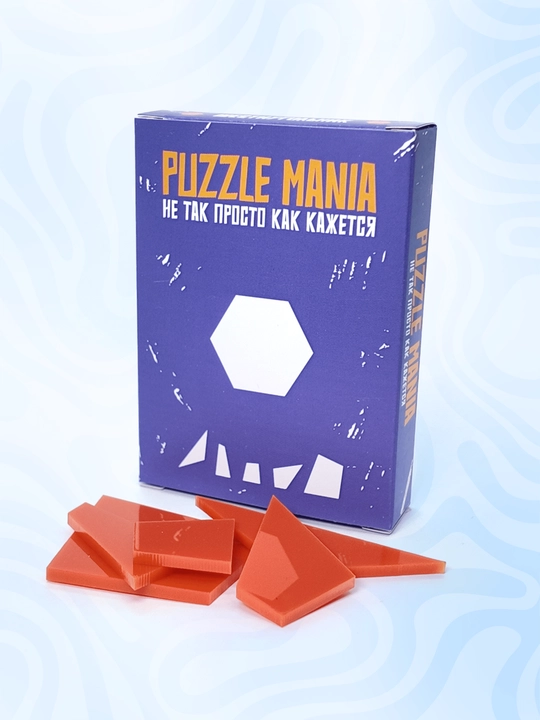 Tangram boshqotirma PUZZLE MANIA, bolalar va kattalar uchun stressga qarshi boshqotirma