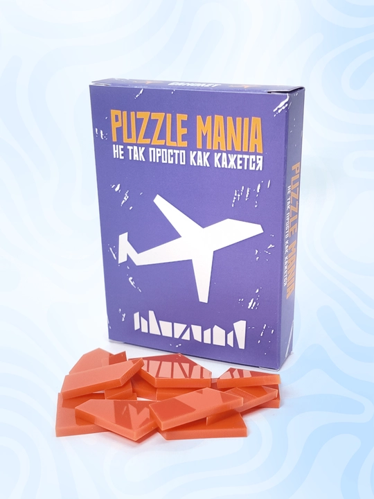 Tangram boshqotirma PUZZLE MANIA, bolalar va kattalar uchun stressga qarshi boshqotirma