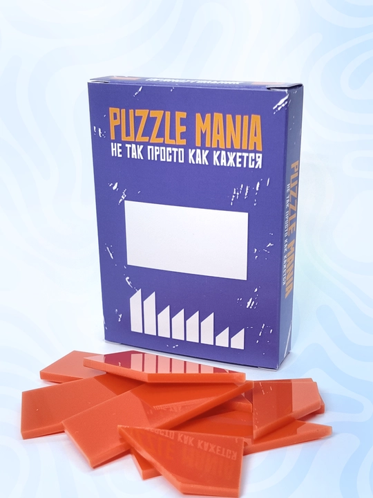 Tangram boshqotirma PUZZLE MANIA, bolalar va kattalar uchun stressga qarshi boshqotirma