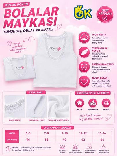 Bolalar Maykasi, 5 yoshdan 14 yoshgacha bo'lgan Bolalar uchun Maykalar