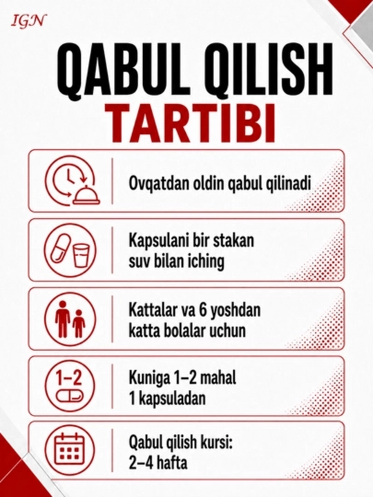 Bifido Pro Immuno — Kattalar uchun, ichak mikroflorasi va immunitet uchun probiotik