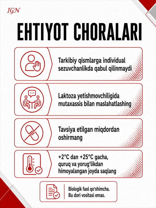 Bifido Pro Immuno — Kattalar uchun, ichak mikroflorasi va immunitet uchun probiotik