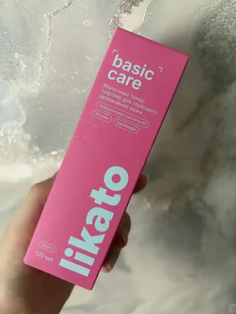 Likato BASIC CARE terini chuqur namlantiruvchi sutli yuz toneri, 120 ml