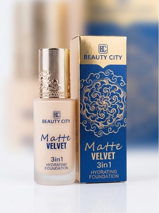 Velvet Skin Foundation Baxmaldek teri tonal kremi - 