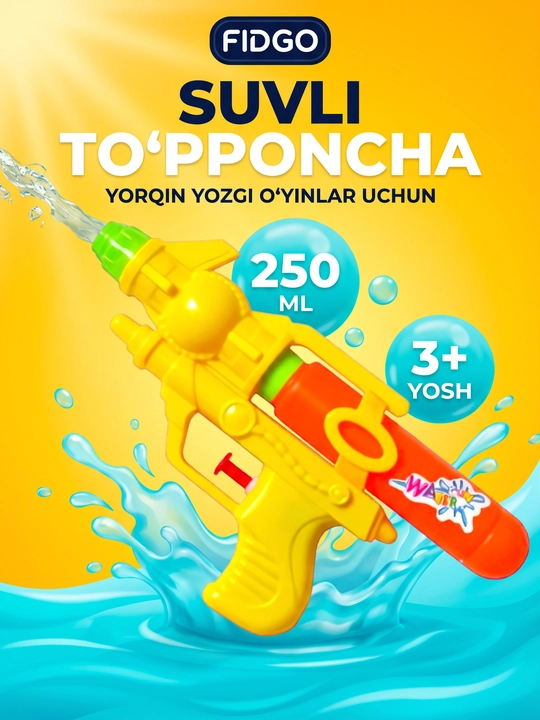 Bolalar uchun suv pistoleti - 