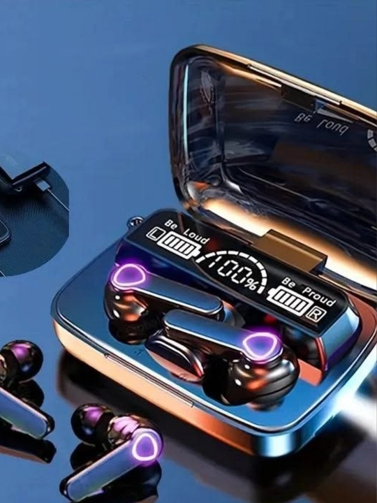 Simsiz Bluetooth quloqchinlar TWS, sensorli, zaryadlash qutisi bilan