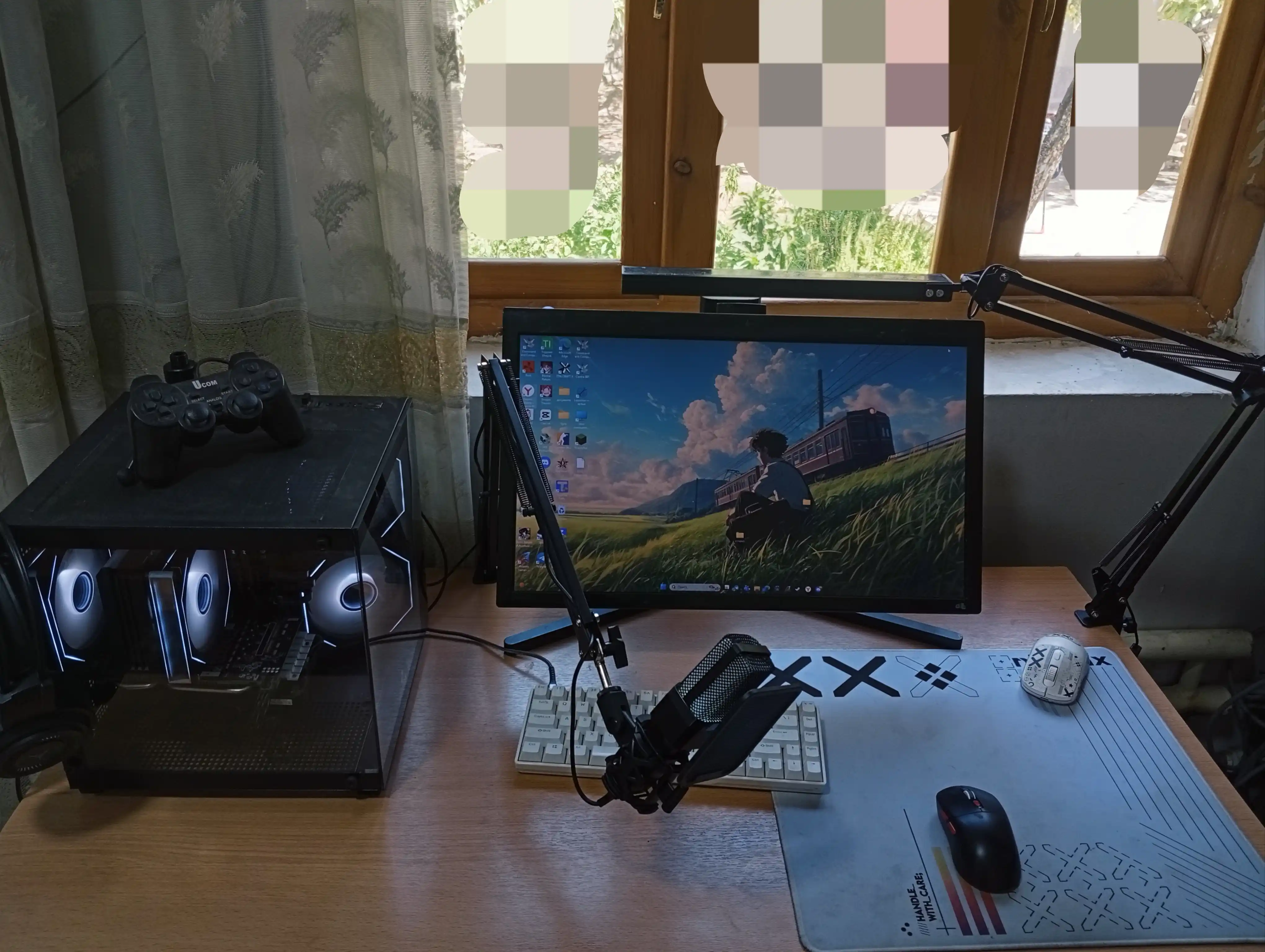 Pantograf mikrofon Stoykasi NB35 Kabellik va studiya mikrofonlari uchun