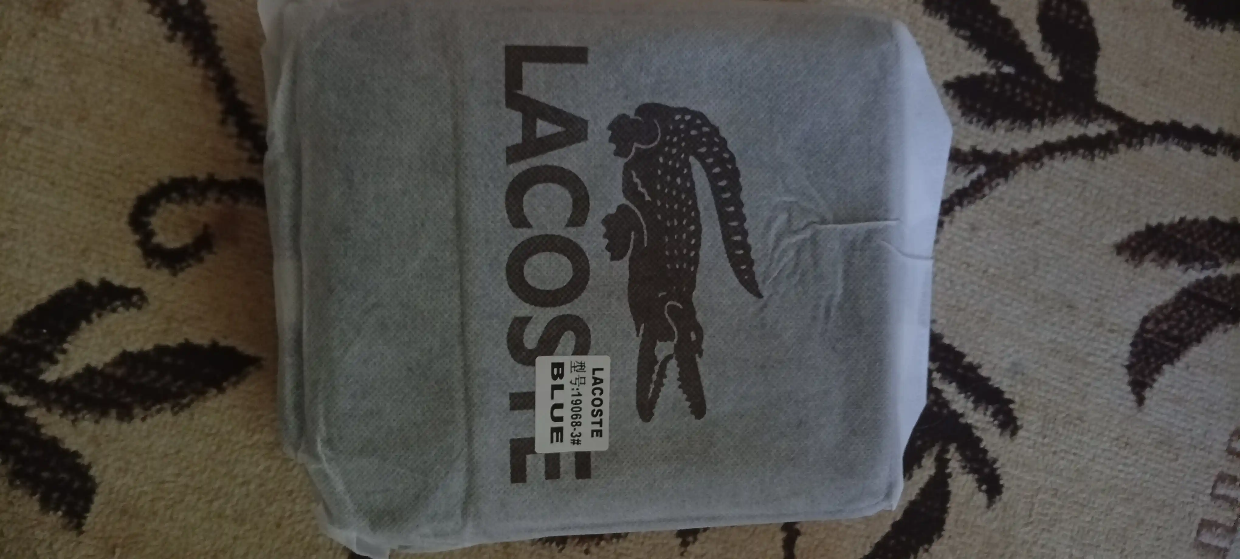 Мужская сумка через плечо, водонепроницаемая, барсетка, Lacoste, сумка для школы
