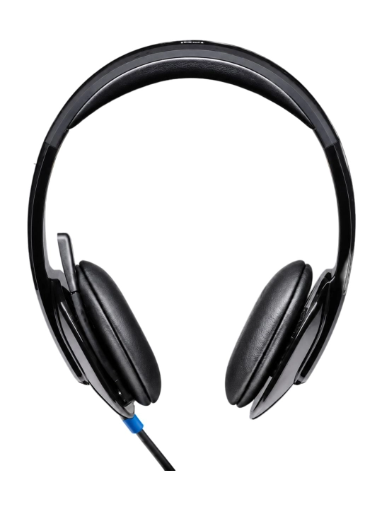 Наушники проводные Logitech H540 с микрофоном, USB-A, кабель 1,8 м