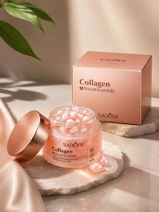 SADOER Premium Collagen va Niacinamide kremi, 50 g - 