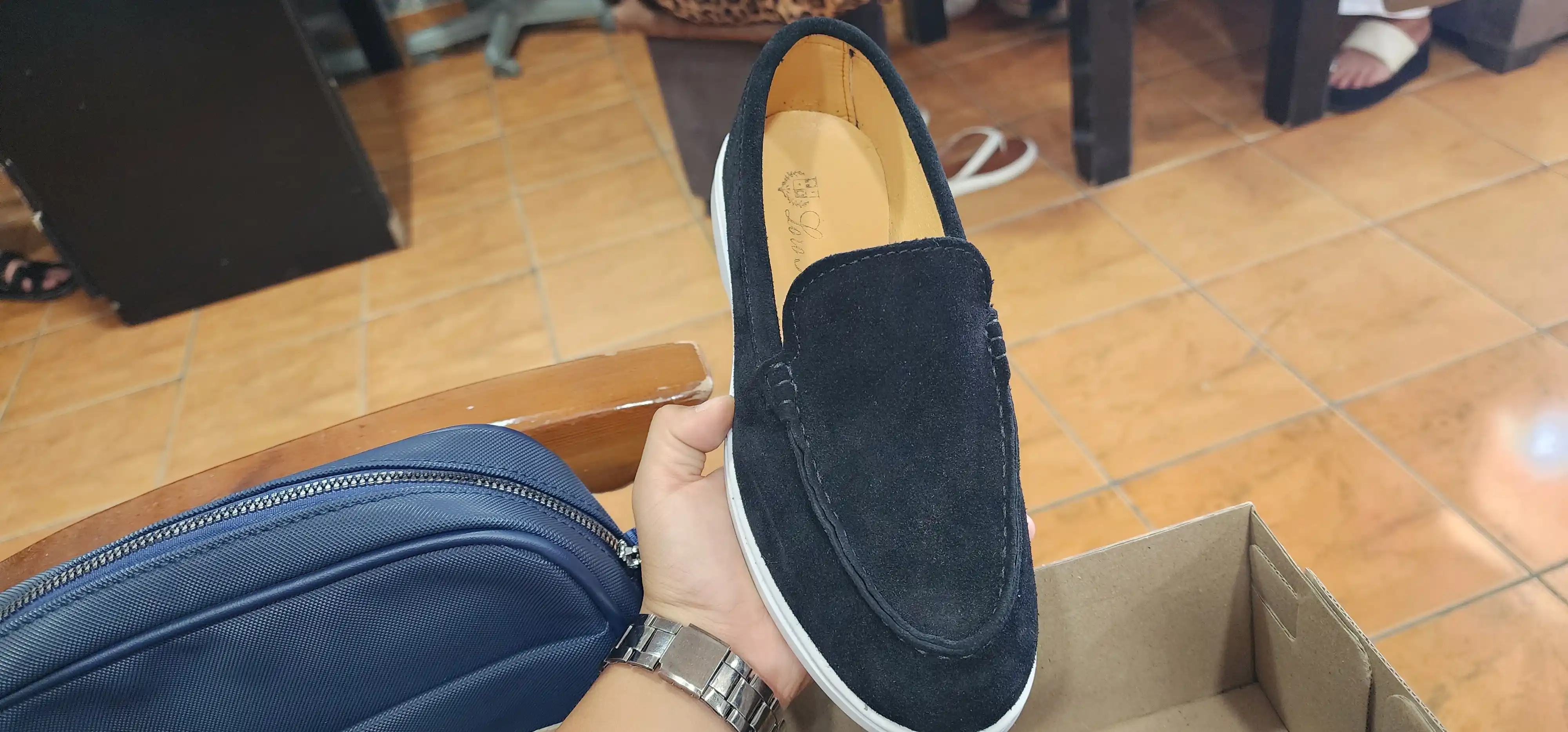 Лоферы для мальчиков Loro Piana размеры 35-39, мокасины из натуральной кожи
