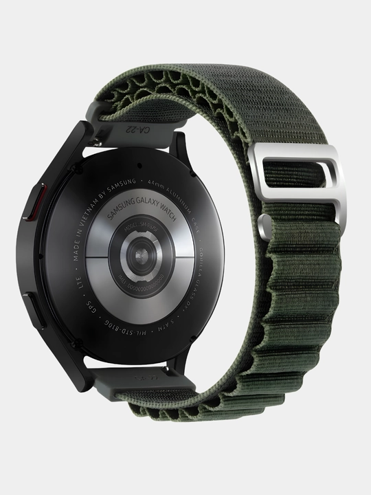 Ремешок нейлоновый для Samsung, Huawei, Amazfit и любых других часов, размер 22 мм и 20 мм