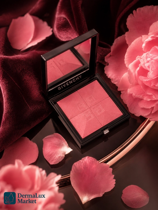Yuz uchun Givenchy rumyanasi, 4 xil pushti rang, Taffetas Rosé