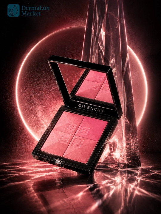 Yuz uchun Givenchy rumyanasi, 4 xil pushti rang, Taffetas Rosé