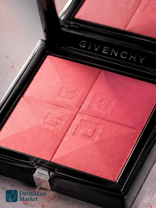 Yuz uchun Givenchy rumyanasi, 4 xil pushti rang, Taffetas Rosé