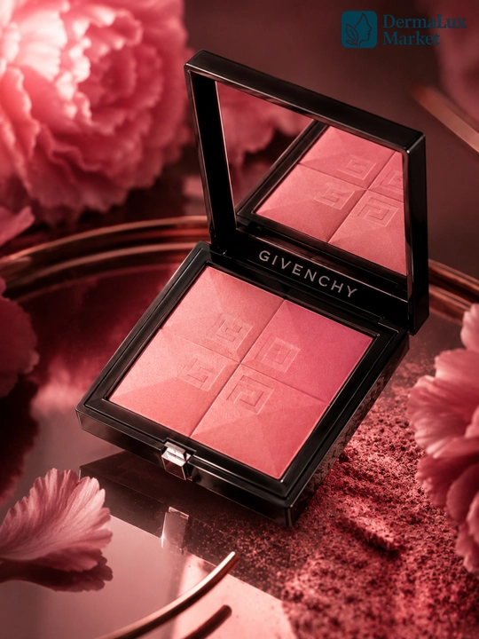 Yuz uchun Givenchy rumyanasi, 4 xil pushti rang, Taffetas Rosé
