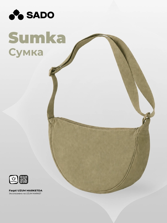 SADO Sling sumka, Krossbodi, Bananka - 