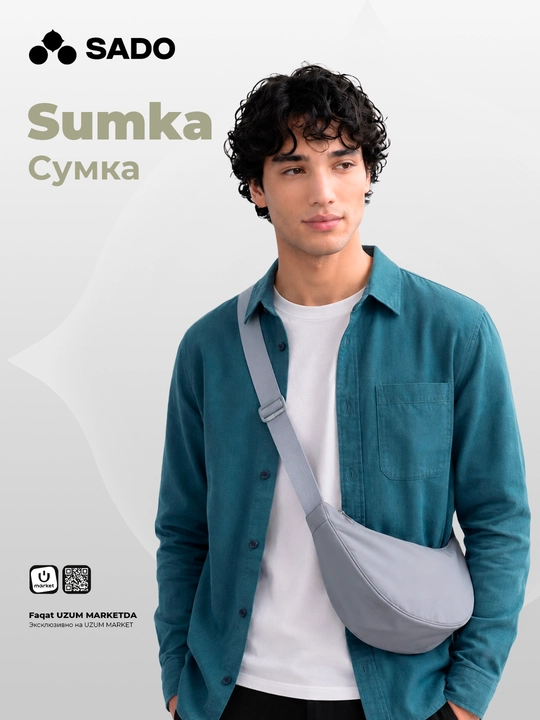 SADO Sling sumka, Krossbodi, Bananka - 