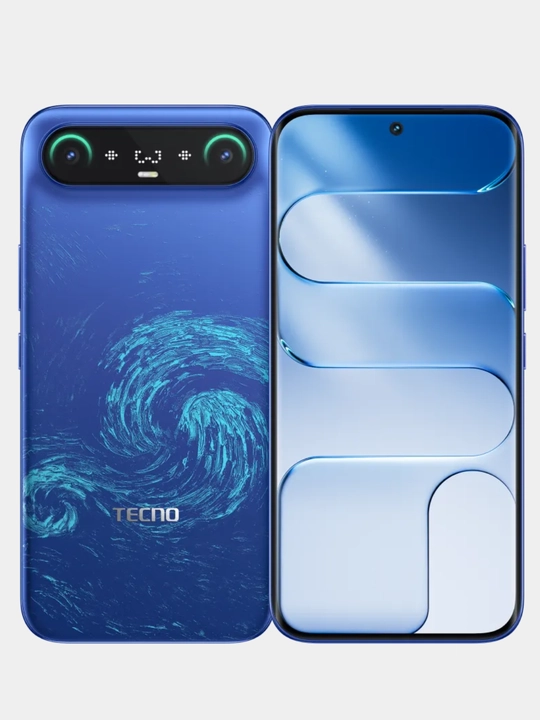 Смартфон Tecno CAMON Slim:Curved 3D AMOLED, 1.5K, 144Гц, 50Мп Sony LYTIA 600 Ultra,5600мАч