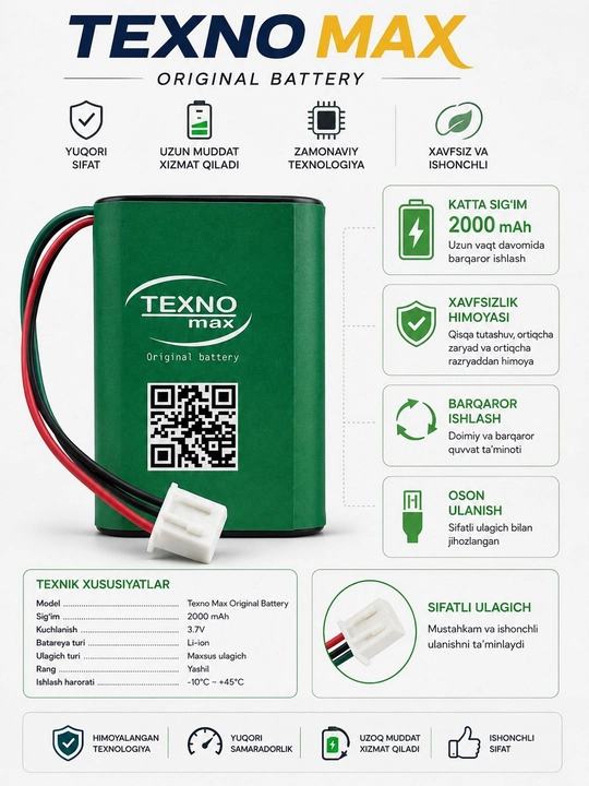 Телефон Texno Max 4G HOME GSM WiFi, продукт с годовой гарантией на обслуживание