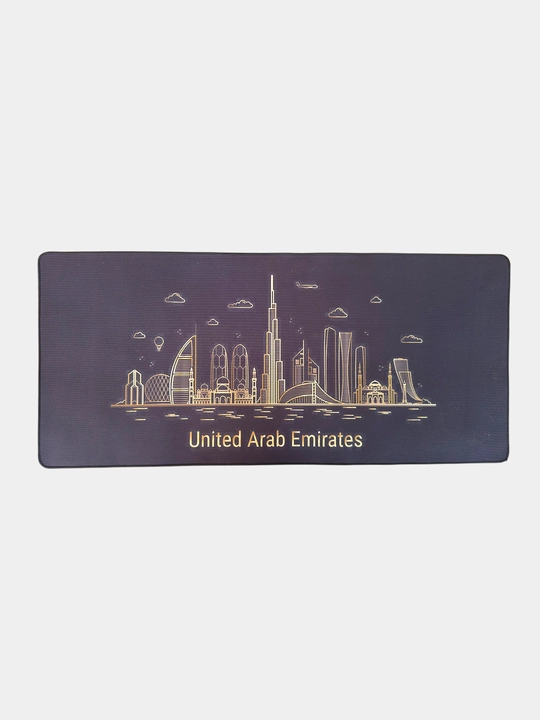 Birlashgan Arab Amirliklari uslubidagi sichqoncha va klaviatura Katta XL 90x40 oyin paneli