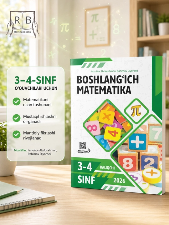 Бошланғич математика — 3–4-синф - 