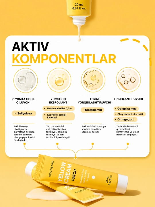 Крем-патч против акне KOCOSTAR