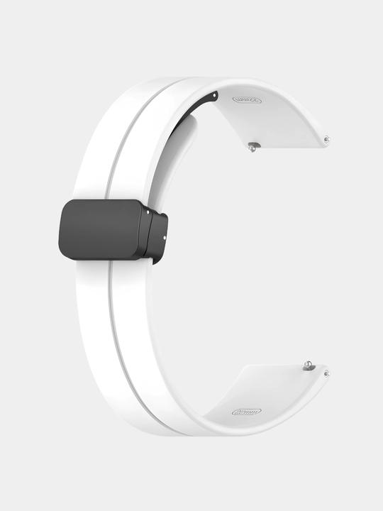 Ремешок силиконовый для Samsung, Huawei, Amazfit и любых других часов, размер 22/20 мм
