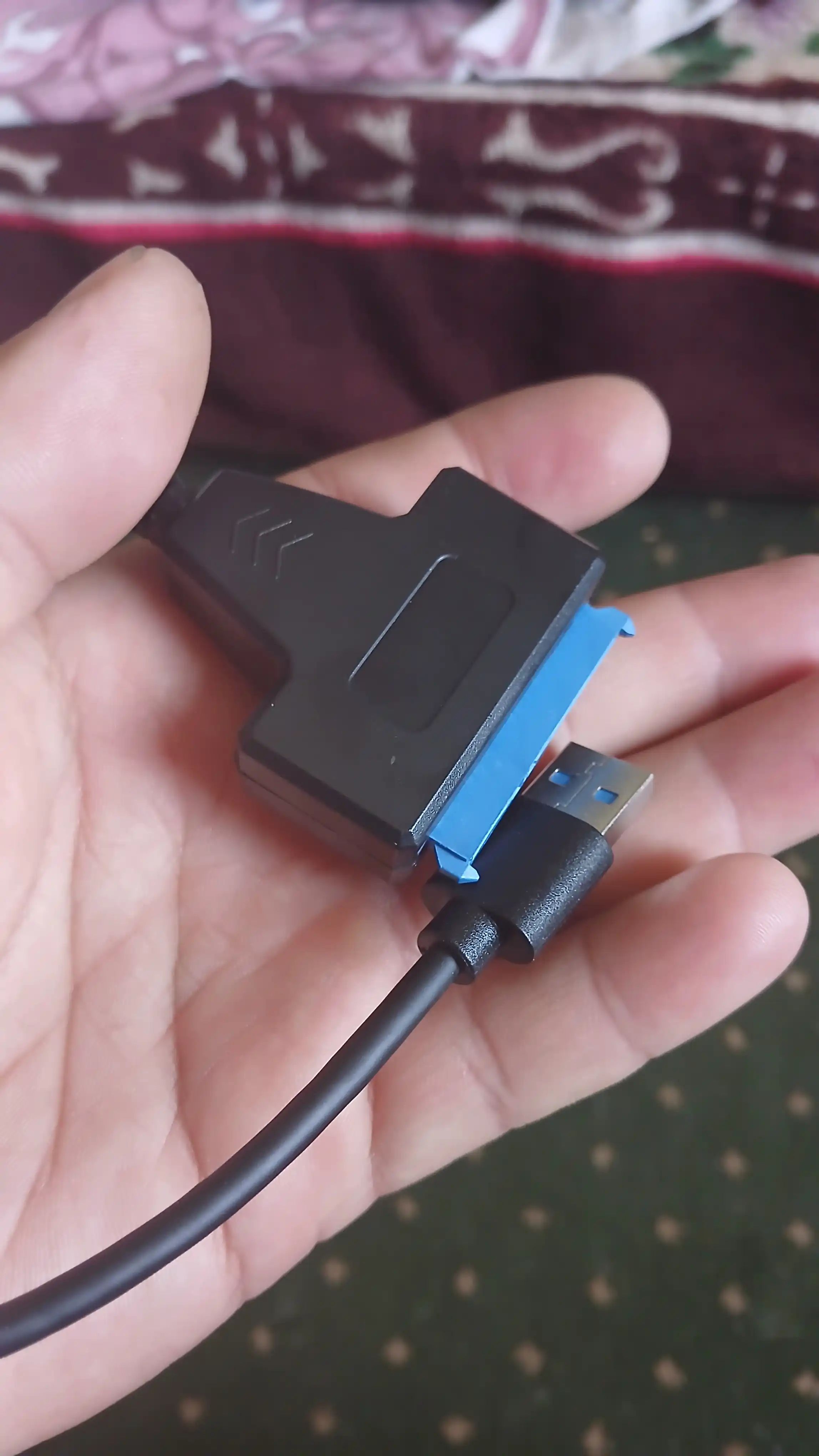 Кабель-переходник адаптер SATA-USB для SSD HDD, поддержка 2.5 дисков