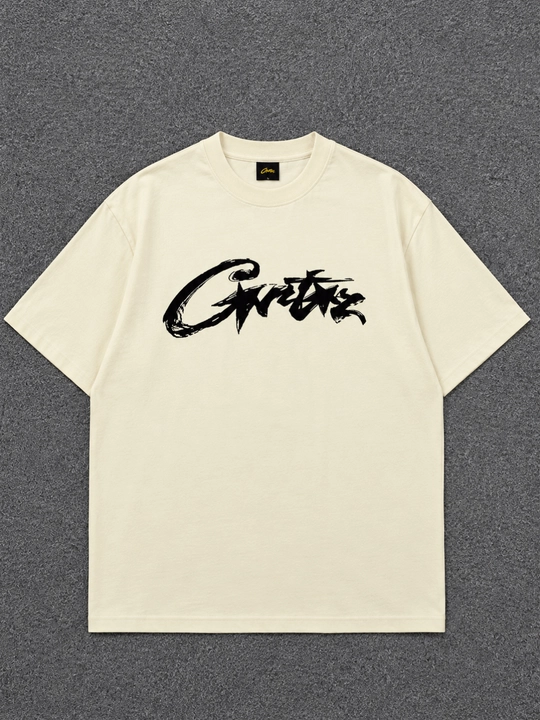 Corteiz Oversize Y2K Streetwear futbolkasi, 100% paxta, uniseks - 