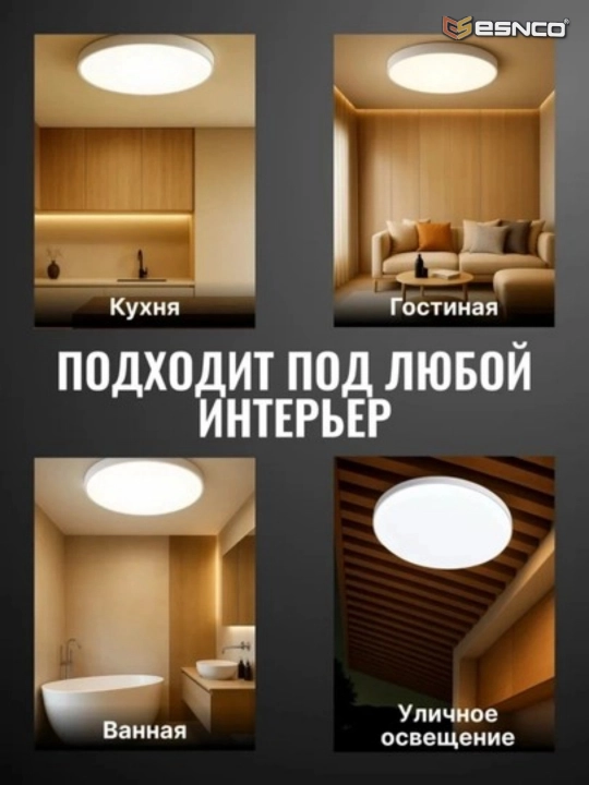 Современная LED люстра панель, потолочный светильник, яркий белый свет