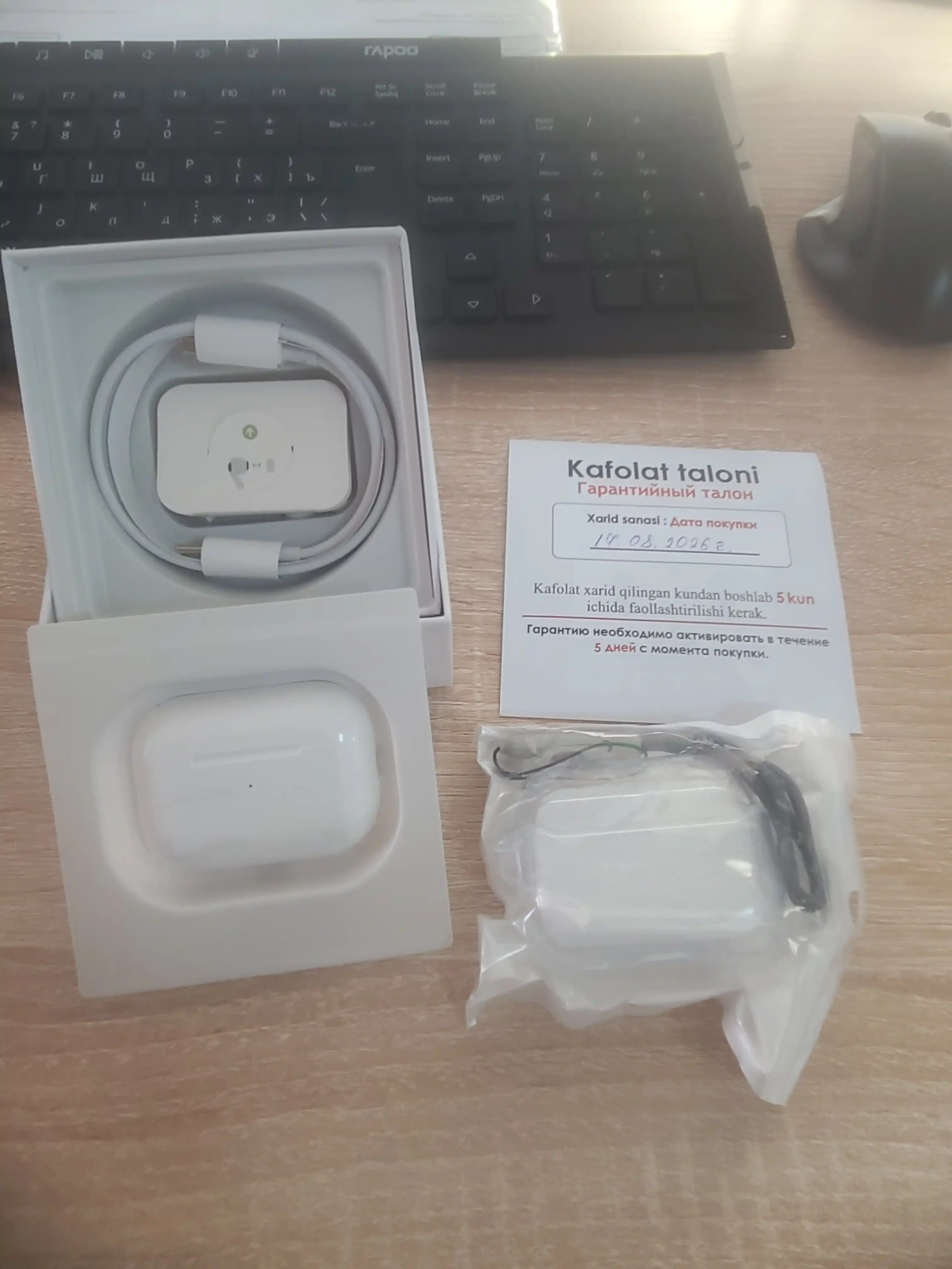 Android va IOS uchun Pods Pro2 simsiz quloqchinlari