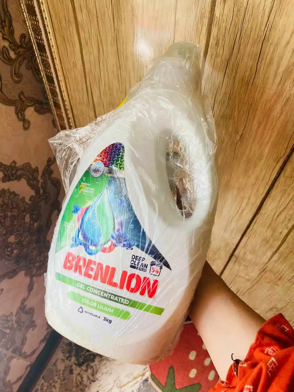 Гель для стирки автомат BRENLION жидкий стиральный порошок