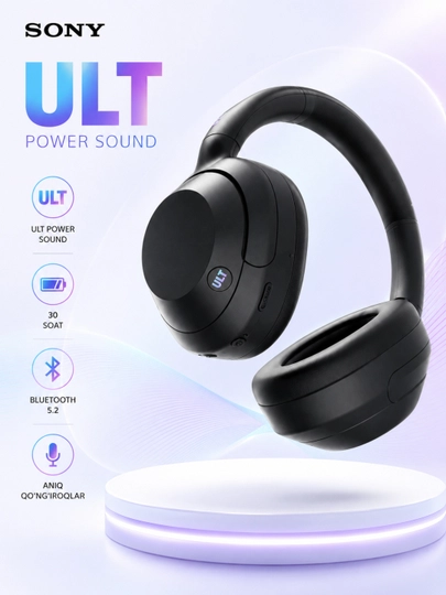 Sony ULT WEAR беспроводные наушники с шумоподавлением - 