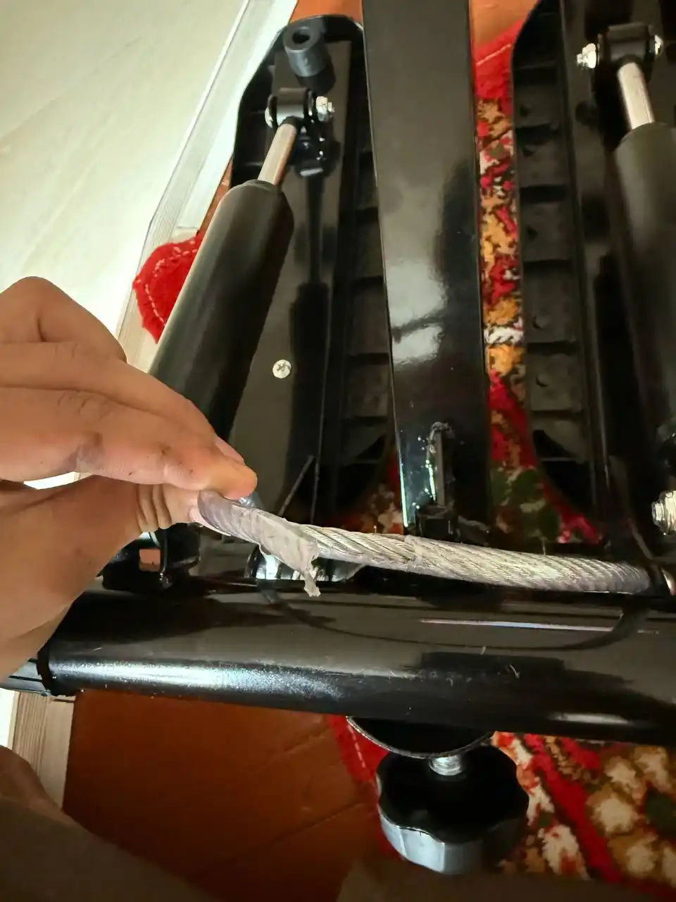 Mini stepper espanderlar bilan, 11 daraja, 120 kg gacha