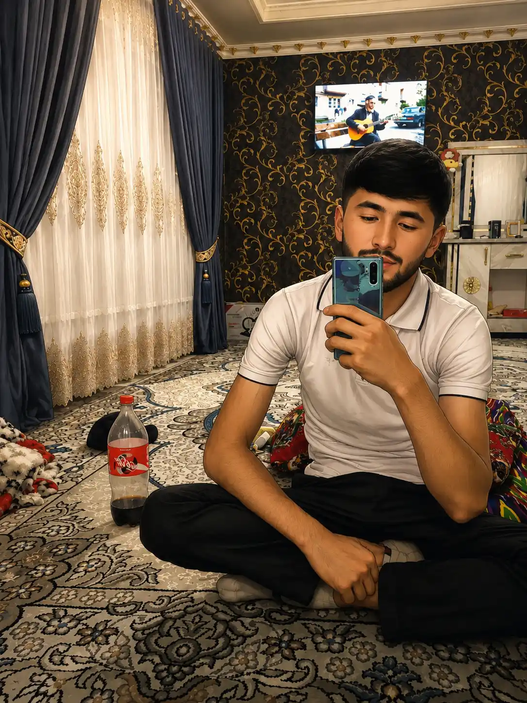 Поло мужское на молнии, базовая футболка поло для мужчин, для офиса и на каждый день