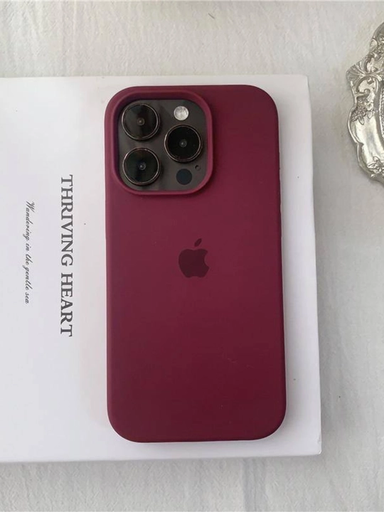 IPhone 11, 13, 14, 15, 16, 17 Pro, Pro Max uchun silikon g‘iloflar - 