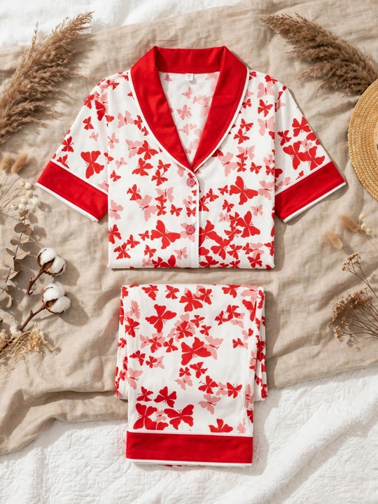 Женская пижама с брюками 100% хлопок / Пижама SAMY STORE с кружевом