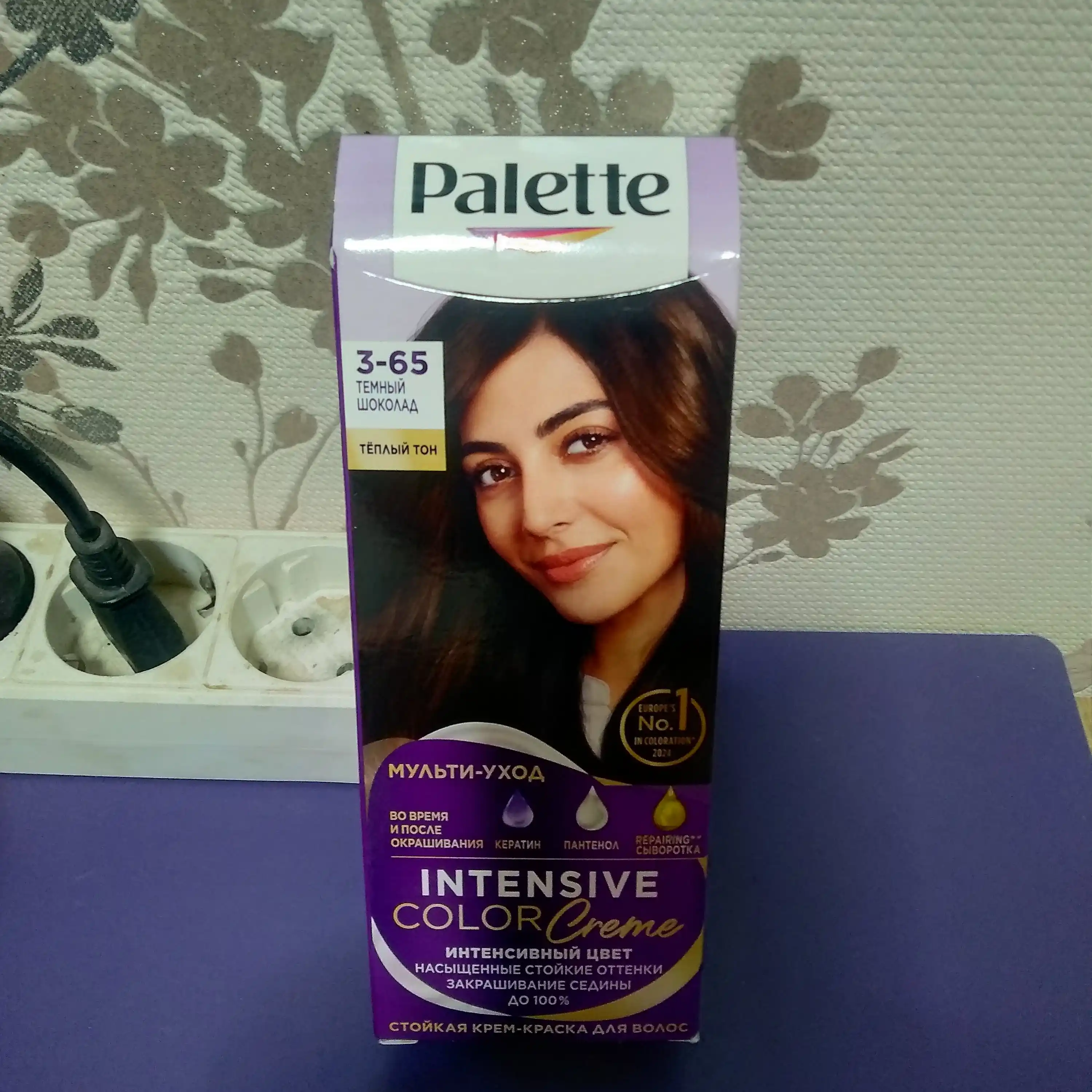 Крем краска Palette Intensive Color Creme W2, 3-65, Темный шоколад
