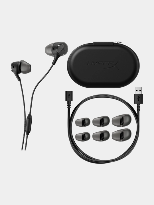 HyperX Cloud Earbuds III S Wired Black o‘yin garniturasi