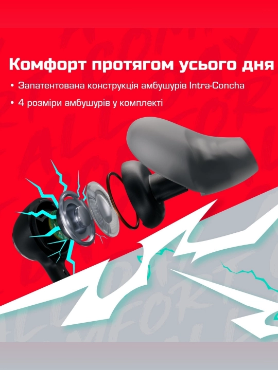 HyperX Cloud Earbuds III S Wired Black o‘yin garniturasi