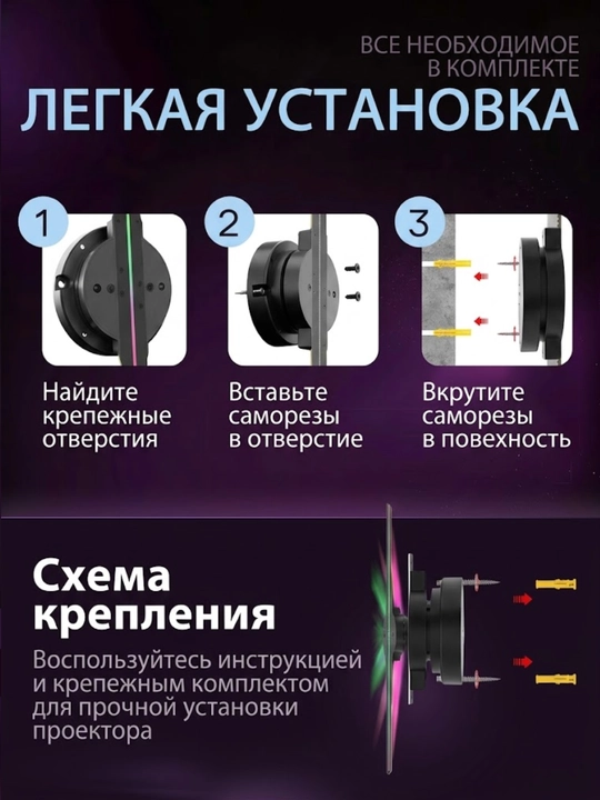 3D Gologramma proyektor PD42, reklamali LED ventilyator, Wi-Fi va pultli disperser