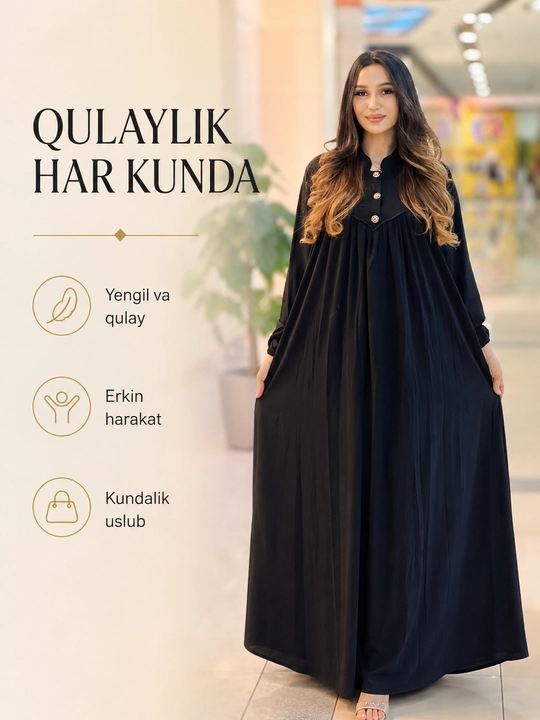 Платье для женщин, очень удобная одежда для дома и улицы из немнущегося белманто